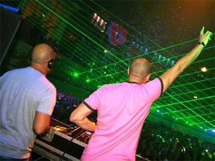 The Tidy Boys reach for the lasers!